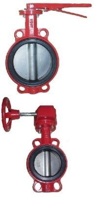 Затвор поворотный дисковый ABRA-BUV-VF866D Ру10/16 с рукояткой или редуктором В Челябинске