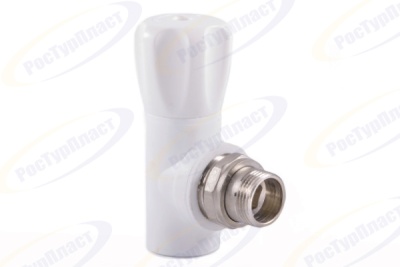 Вентиль PPR для радиатора, угловой, RTP (РосТурПласт) В Челябинске