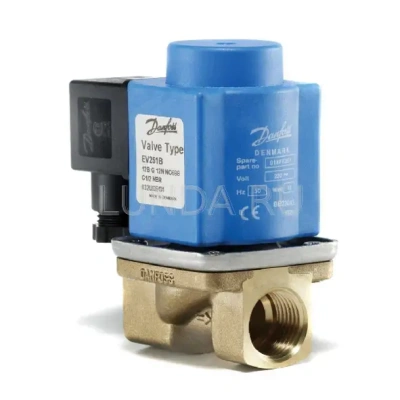Клапан соленоидный EV251B с принудительным подъемом, c катушкой, Danfoss В Челябинске