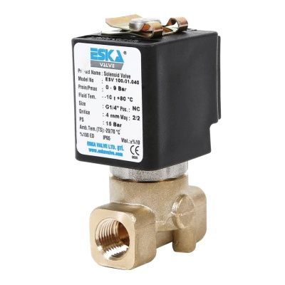 Электромагнитный клапан прямого действия ESKA VALVE ESV 100-101, 120-121 НО В Челябинске