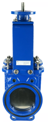 Задвижка шиберная дн.ру GGG40-SS304-NBR-2W-ISO Ру10 с голым штоком и невыдвижным шпинделем В Челябинске