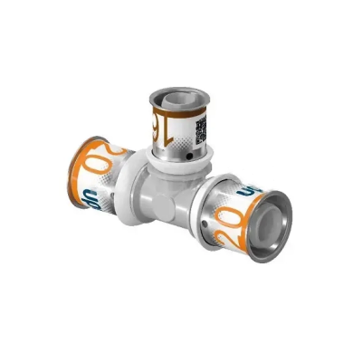 Тройник-пресс S-Press Plus PPSU редукционный, серый В Челябинске